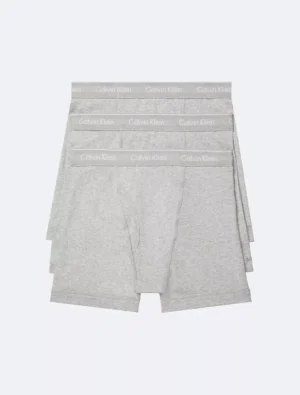 Cueca boxer Calvin Klein de Algodão Classics Kit com 3