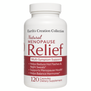 Earth’s Creation Natual Menopausa Relief 120 Cápsulas